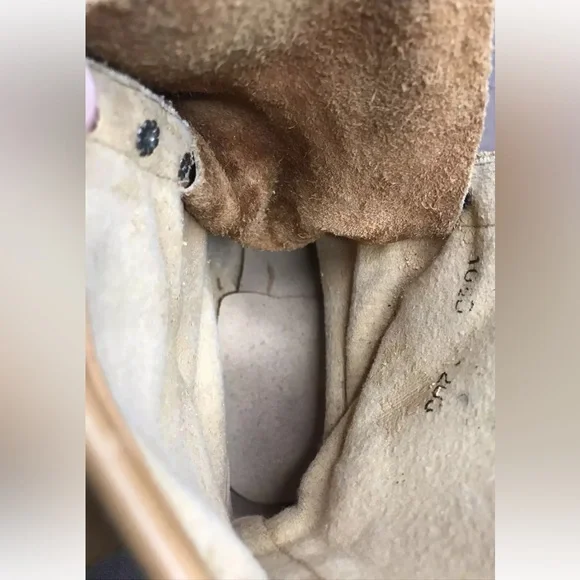 Unbranded Men's Packer Logger Boots Tan Brown Leather Size 10.5D - Picture 12 of 15